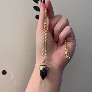 Awe Inspired Meditation Crystal Necklace